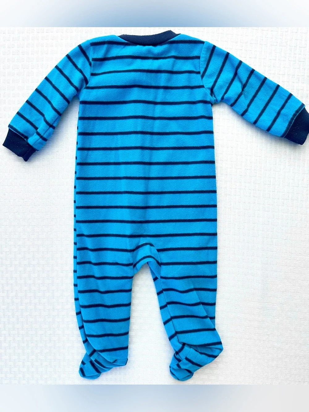 Carter’s Baby Boy 6M Fleece Footed Pajamas Lot 3 Monster Dinosaur Airplanes